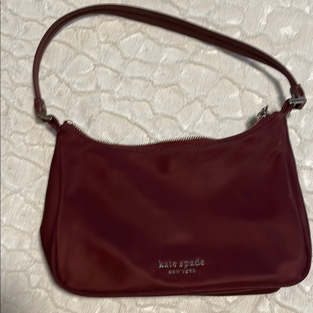 Kate Spade Red Shoulder Bag Elegant Design